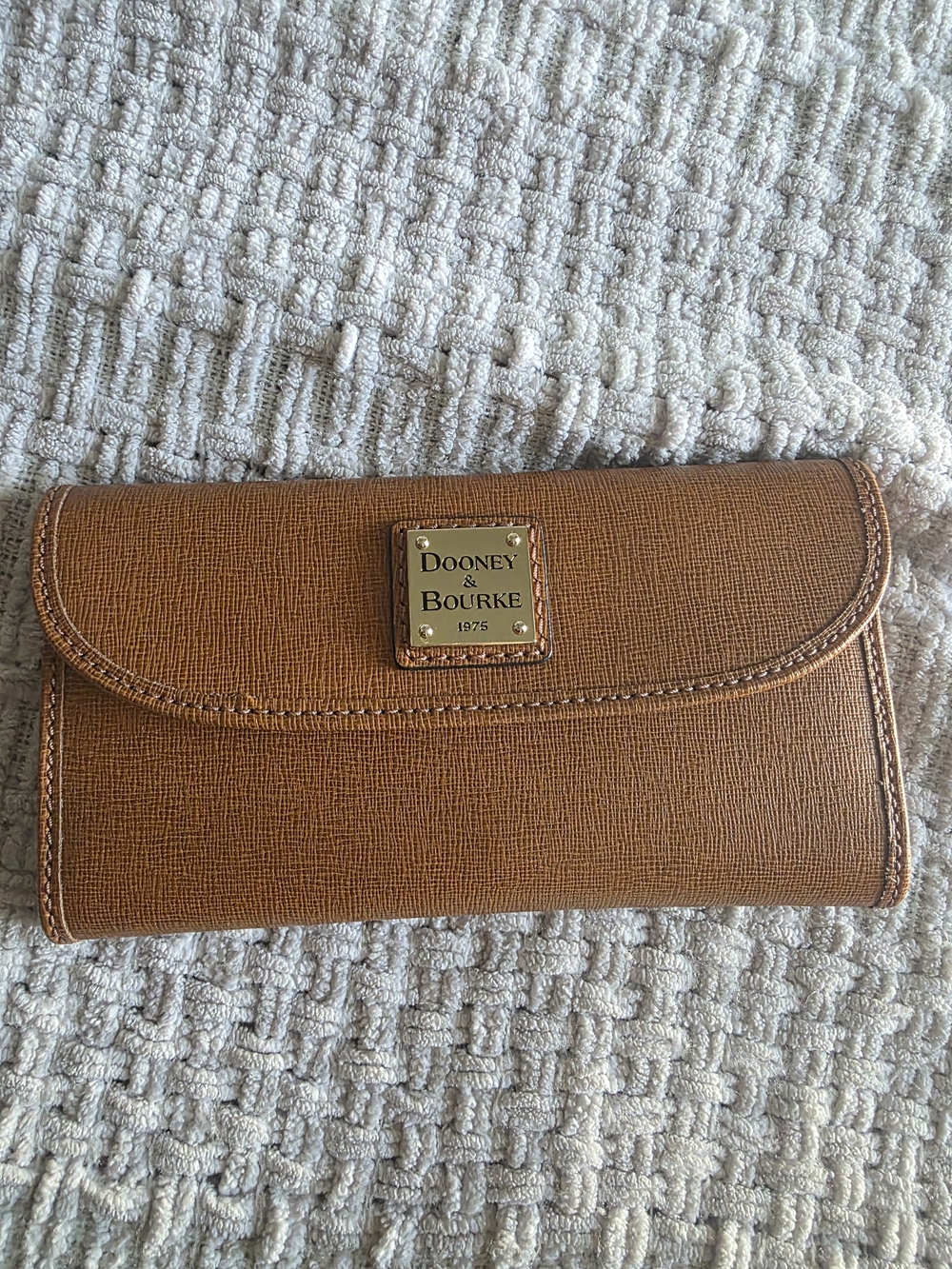 Dooney & Bourke Brown Continental Wallet